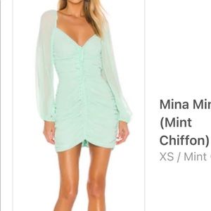 Flynn skye Mina mint dress nwt xs